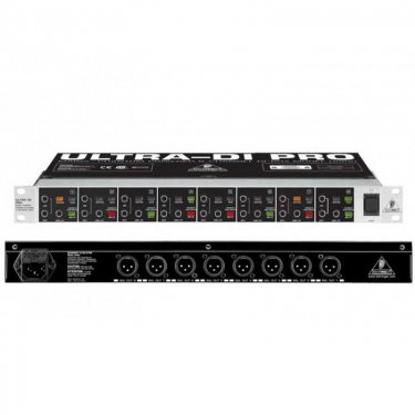 河南百灵达 Behringer DI800 V2 八路DI盒 线路型号DI盒 非平衡信号转平衡信号 多功能ID盒