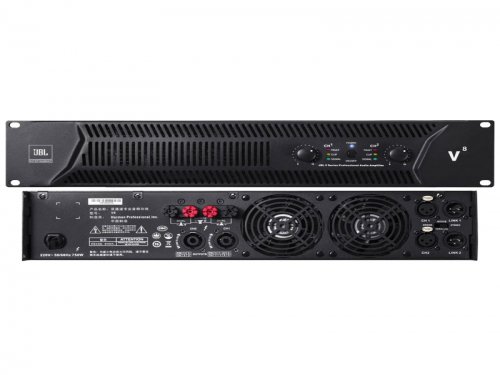 河南JBL V8 功放 卡拉OK功放 KTV双通道会议功放 功率放大器