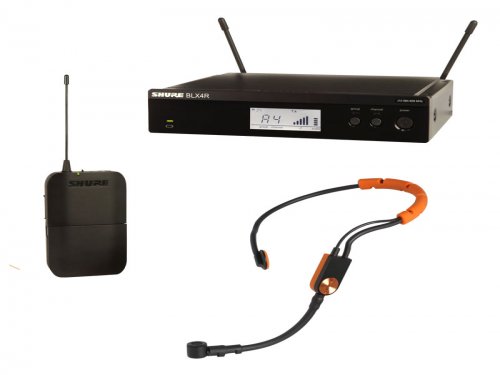 河南舒尔 BLX14R/SM31 Shure 无线头戴话筒系统 麦克风