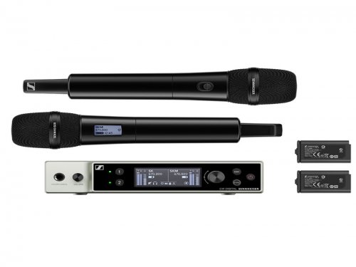 河南森海赛尔 EW-DX 835-S SET 一拖二无线麦克风 教学会议舞台演出直播无线话筒 Sennheiser